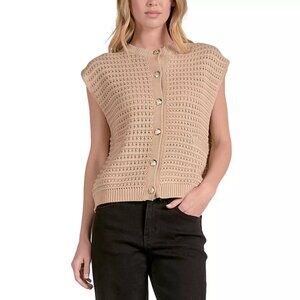 Elan Knit Cardigan Vest